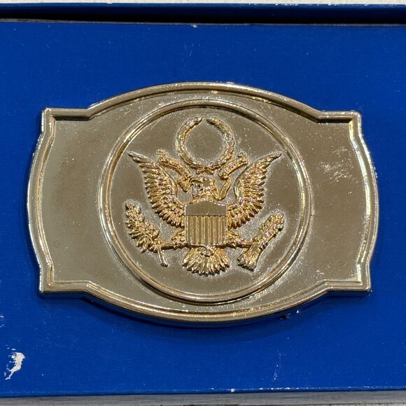 International Monetary Mint 200th Anniversary American Eagle Belt Buckle - Picture 2 of 8